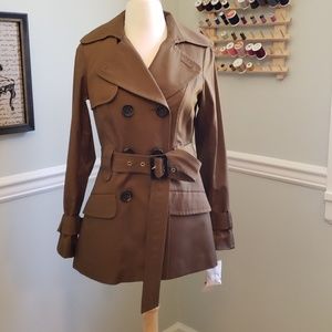 Jones New York Petite NWT PXS Trench